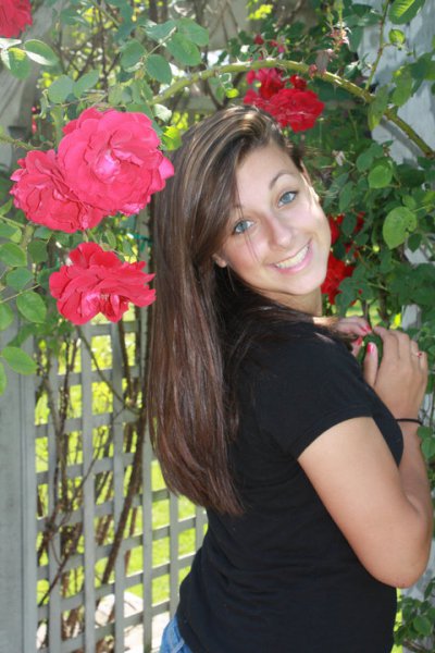 senior pic of my cousin