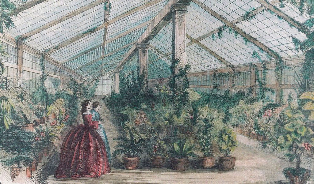 White House Conservatory Interior
